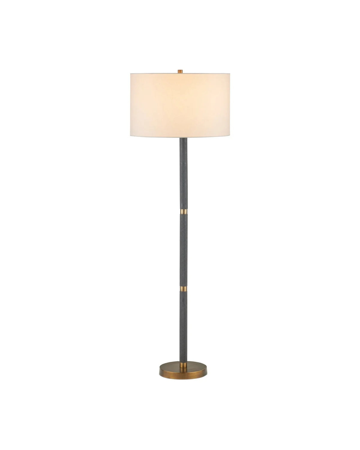 Gavin Black Floor Lamp - view 1
