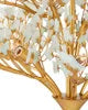 Fiorella Gold Chandelier angle 3