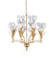 Glazen Tulpen Chandelier angle 3
