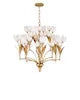 Glazen Tulpen Chandelier angle 6