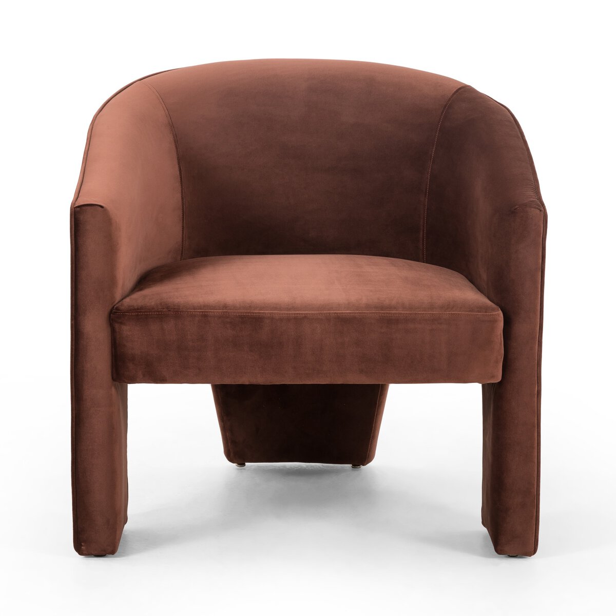 Fae Chair - Surrey Auburn - front view