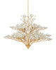 Fiorella Gold Chandelier angle 4