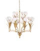 Glazen Tulpen Chandelier angle 4