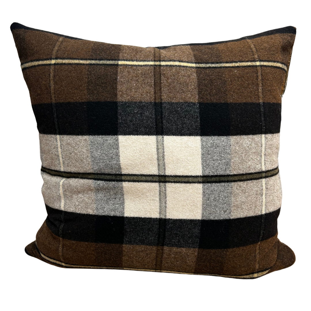 Wexford 24" Knife Edge Plaid Pillow
