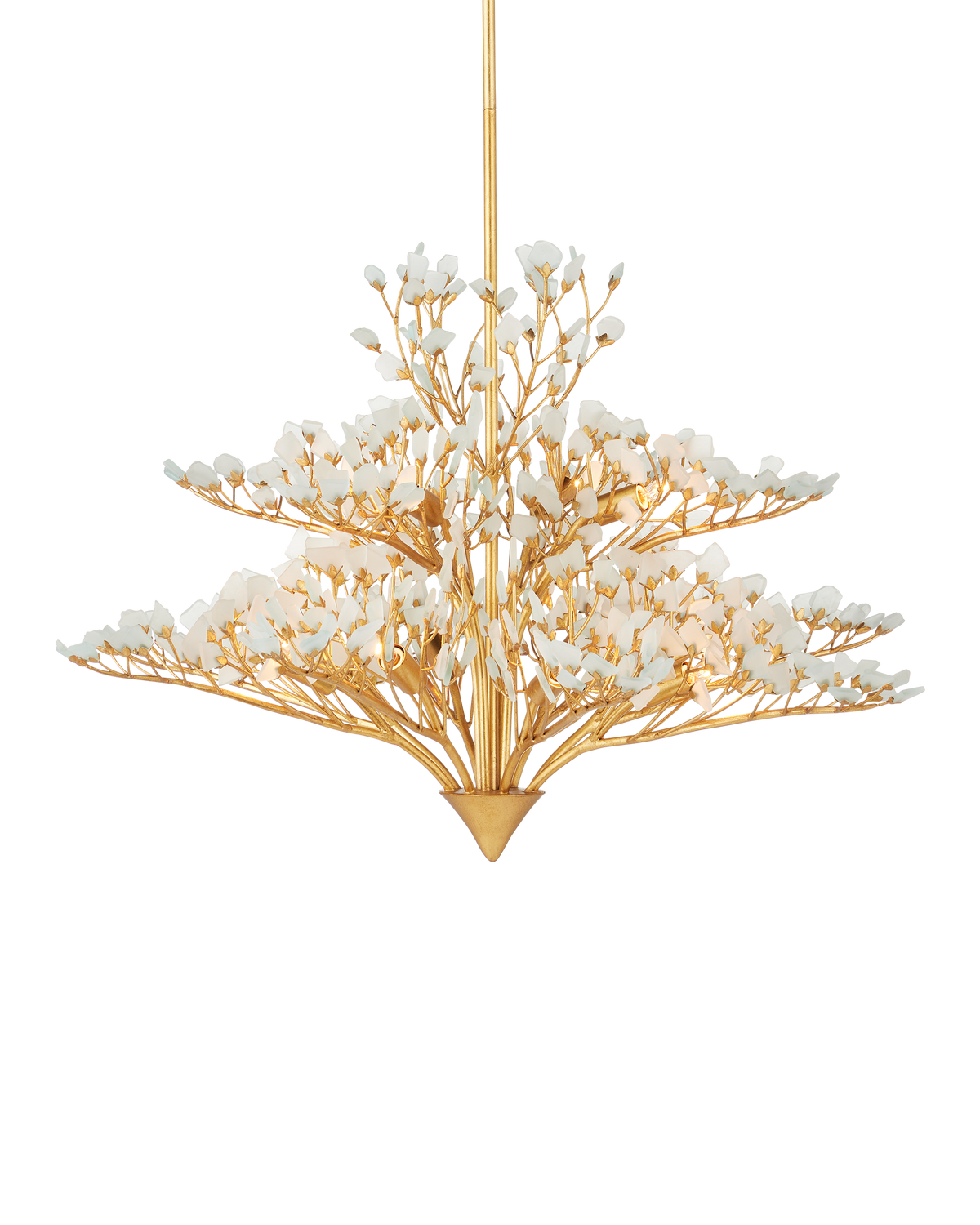 Fiorella Gold Chandelier